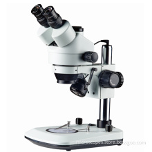 bottom led illumination trinocular 7-45x stereo microscope